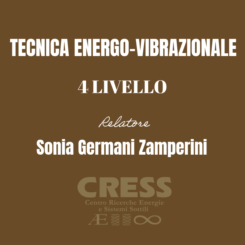 TEV 4 Tecnica Energo-Vibrazionale 4 livello