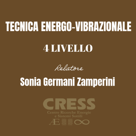 TEV 4 - Tecnica Energo-Vibrazionale 4° livello